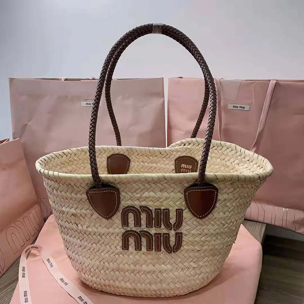 Miu Miu Palmetto Tote Bag for Women Miu Miu Palmetto Tote Bag for Women