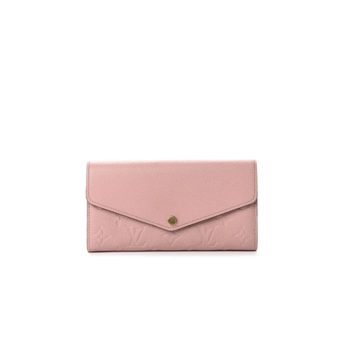 Louis Vuitton Sarah Wallet Combines Monogram Empreinte Rose Ballerine Pink Louis Vuitton Sarah Wallet Combines Monogram Empreinte Rose Ballerine Pink