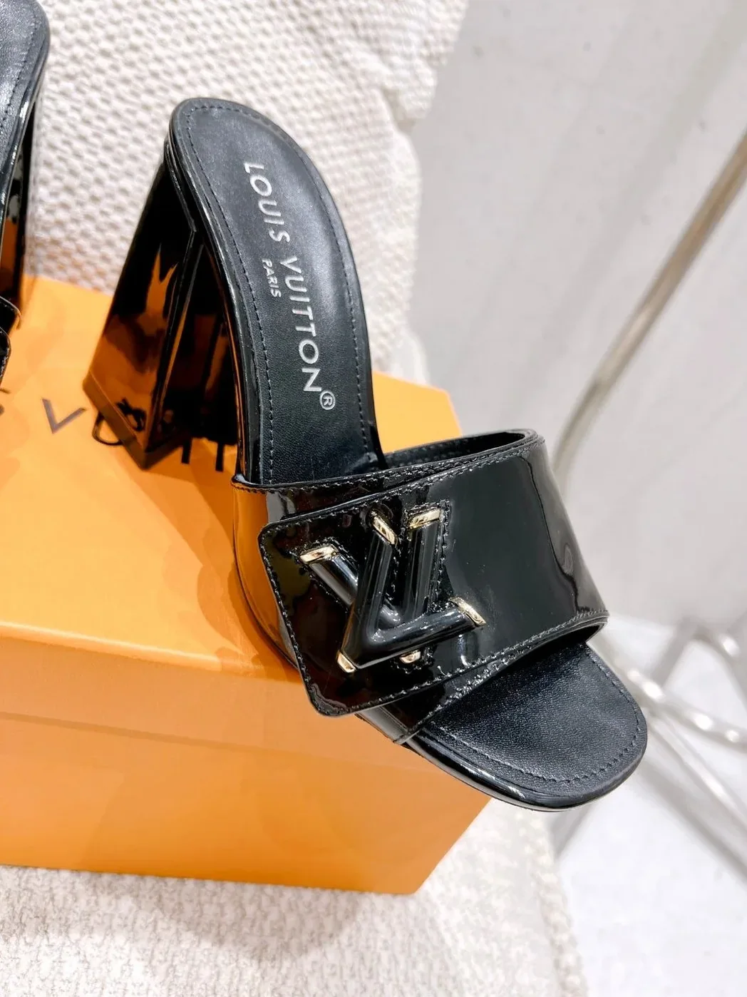 Louis Vuitton Shake Mule Black