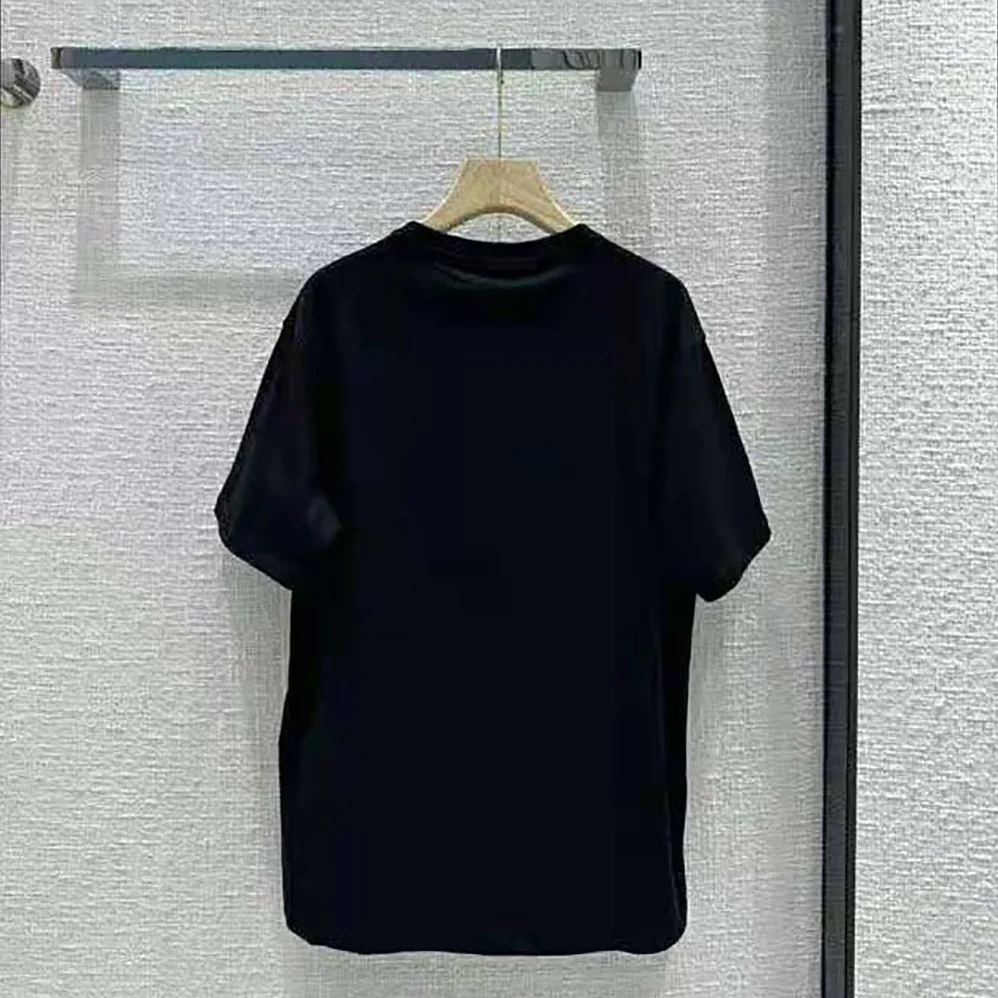 Loewe Calcifer Pocket T-Shirt in Cotton for Women in Black