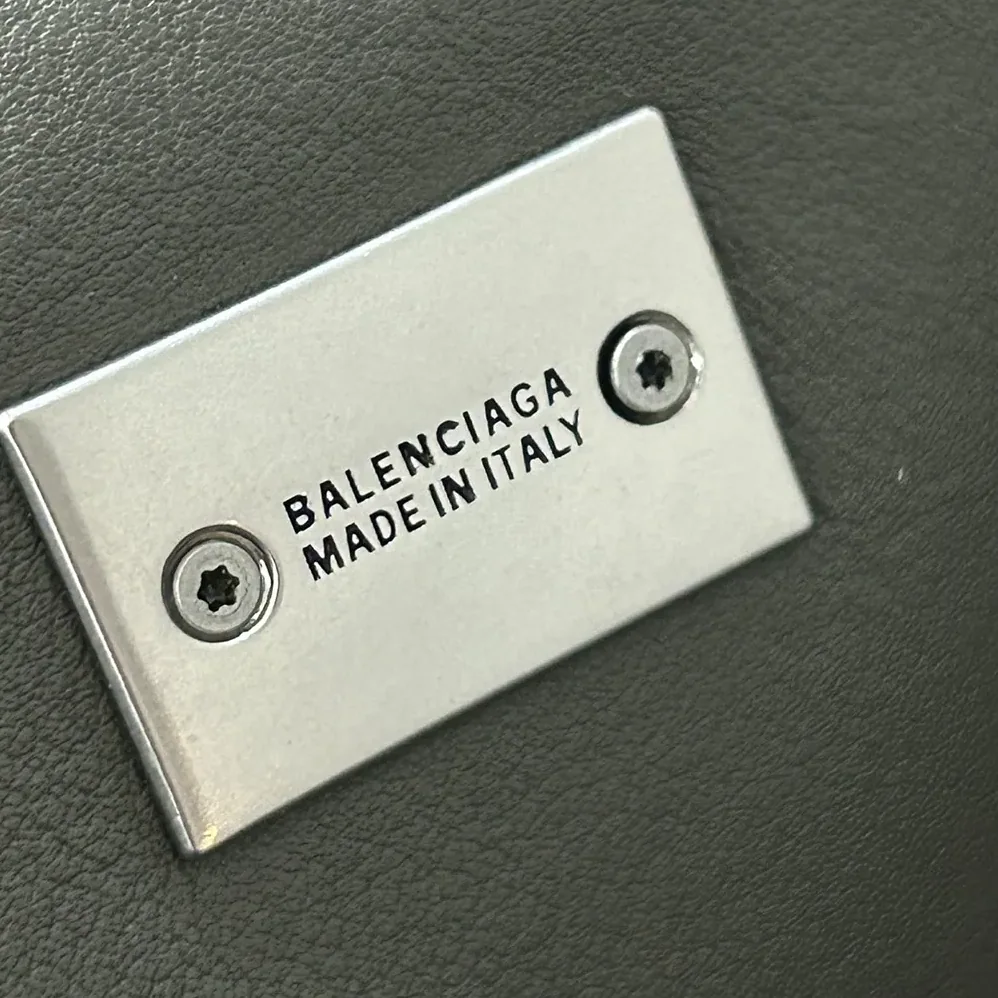 Balenciaga Rodeo Handbag Small In Khaki Smooth Calfskin Aged for Women in Silver Hardware