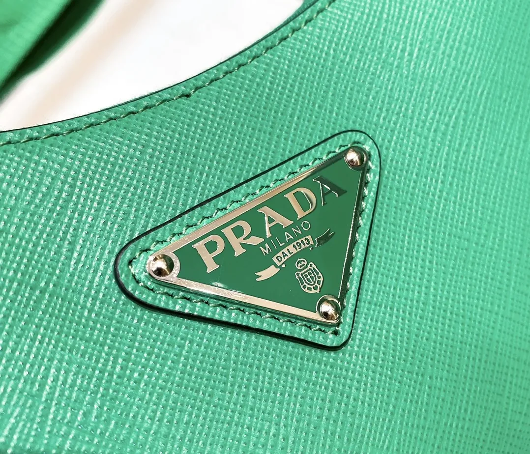 Prada Re- 2005 Saffiano Leather Bag Green Prada Re- 2005 Saffiano Leather Bag Green