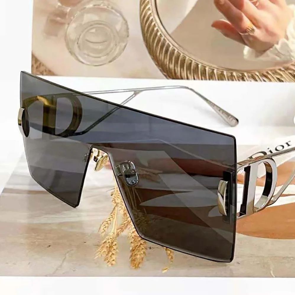 Dior 30Montaigne M1U Gray Mask Sunglasses for Women