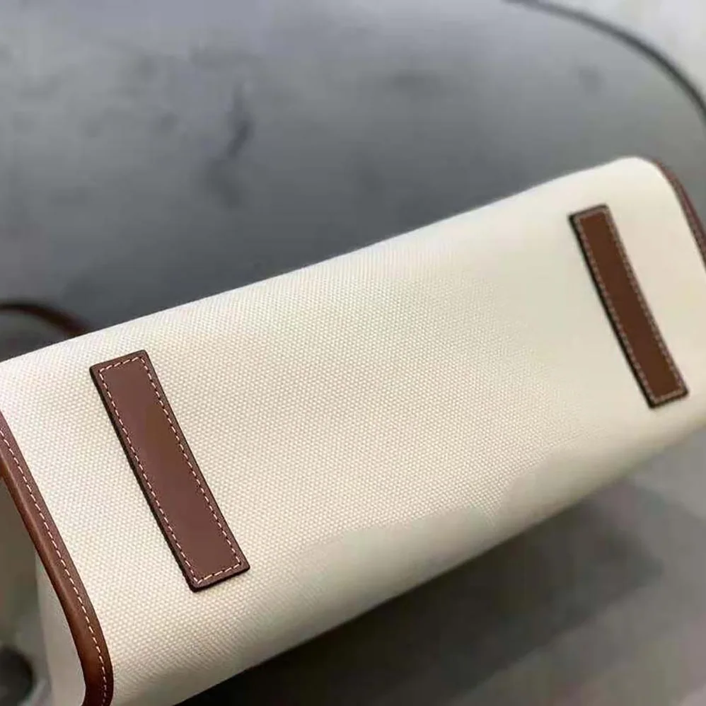 Burberry Small Freya Tote for Women in Beige
