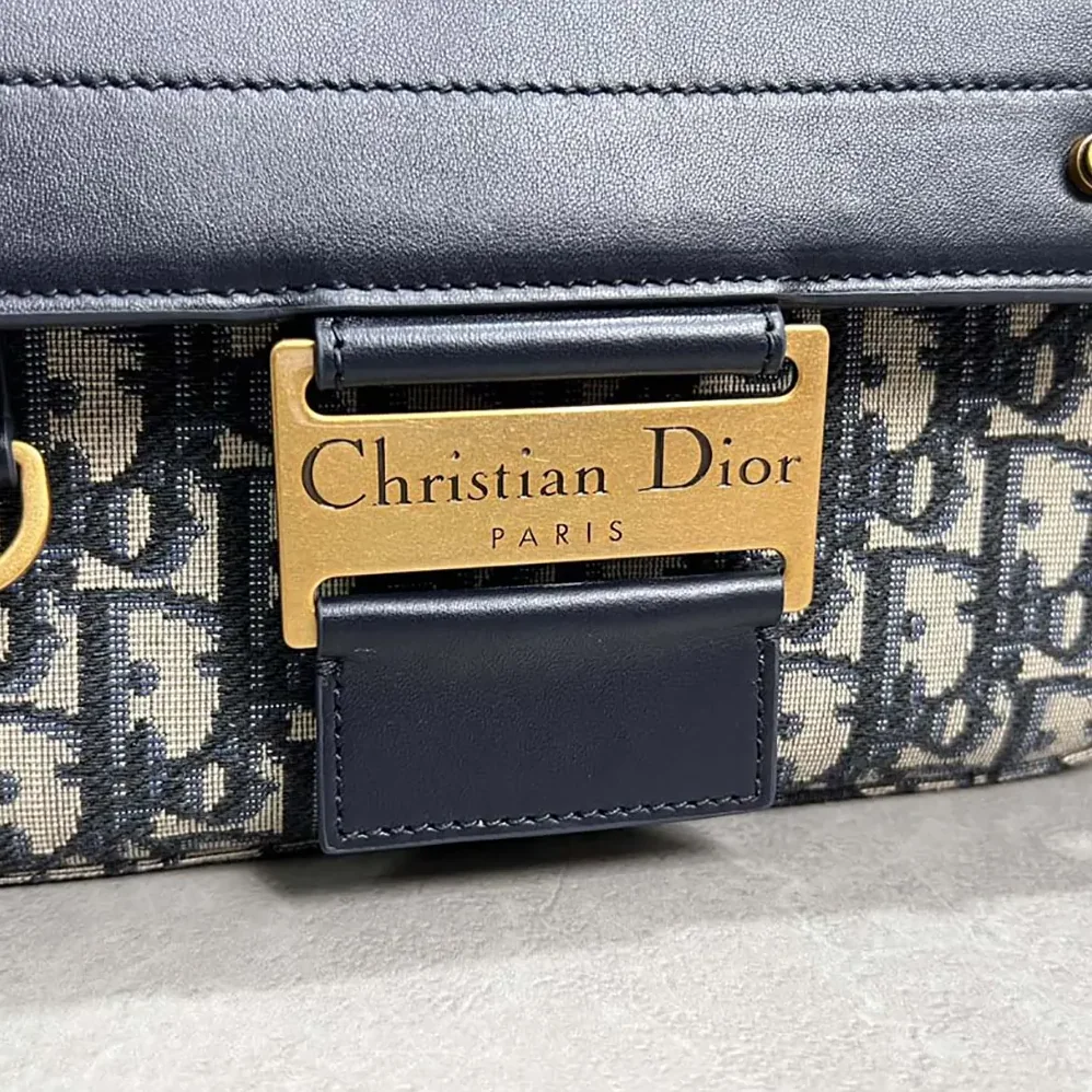 Dior Small Streetchic Bag Blue Dior Oblique Jacquard and Smooth Calfskin for Women Dior Small Streetchic Bag Blue Dior Oblique Jacquard and Smooth Calfskin for Women