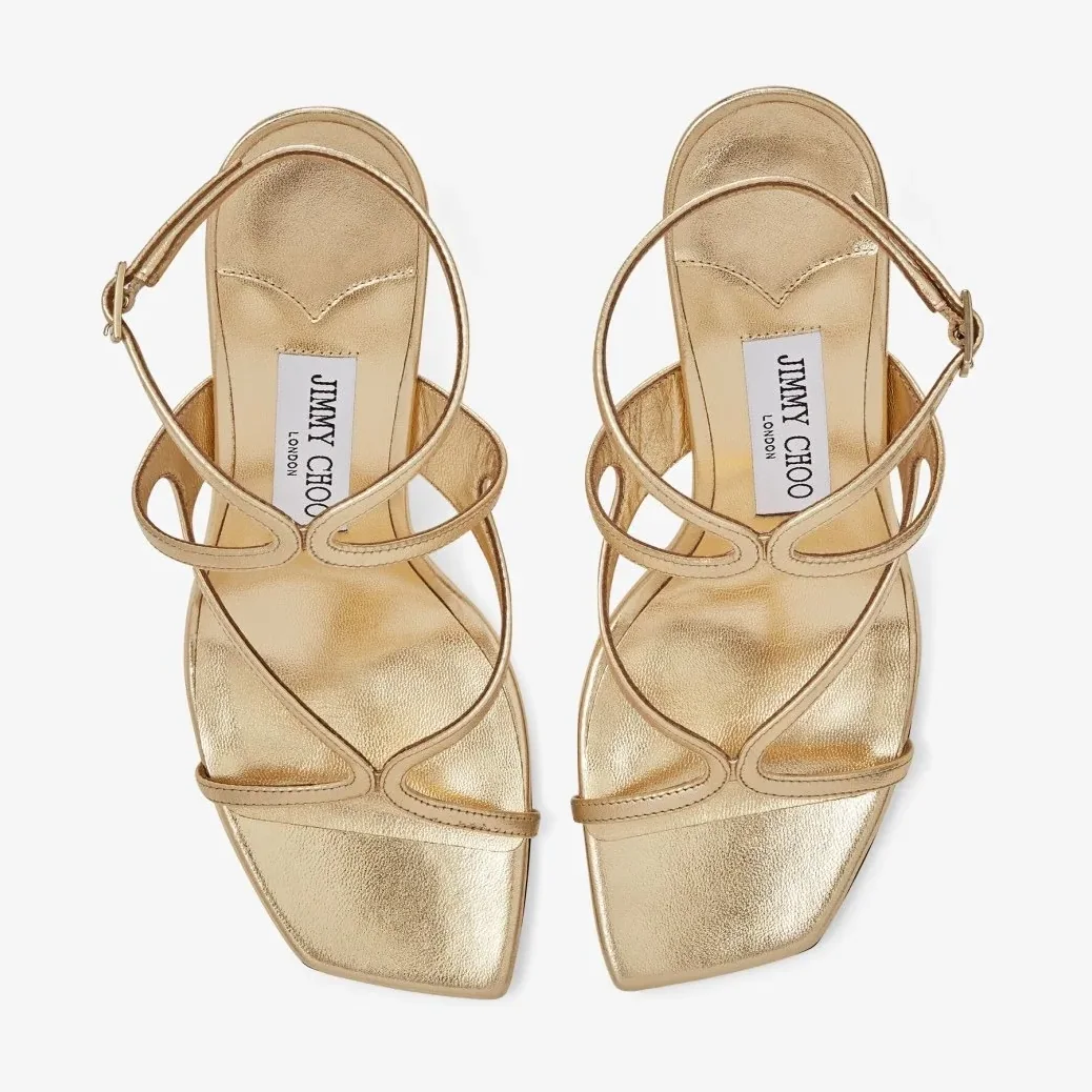 Jimmy Choo Azie 85 Gold AZIE85MNA Jimmy Choo Azie 85 Gold AZIE85MNA