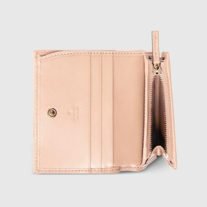 Gucci Marmont Small Wallet Pale Pink / Gucci Marmont Small Wallet Pale Pink /