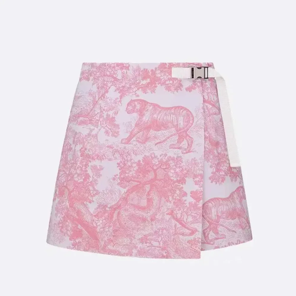 Dior Dioriviera Skort White Jacquard Technical Taffeta for Women Dior Dioriviera Skort White Jacquard Technical Taffeta for Women