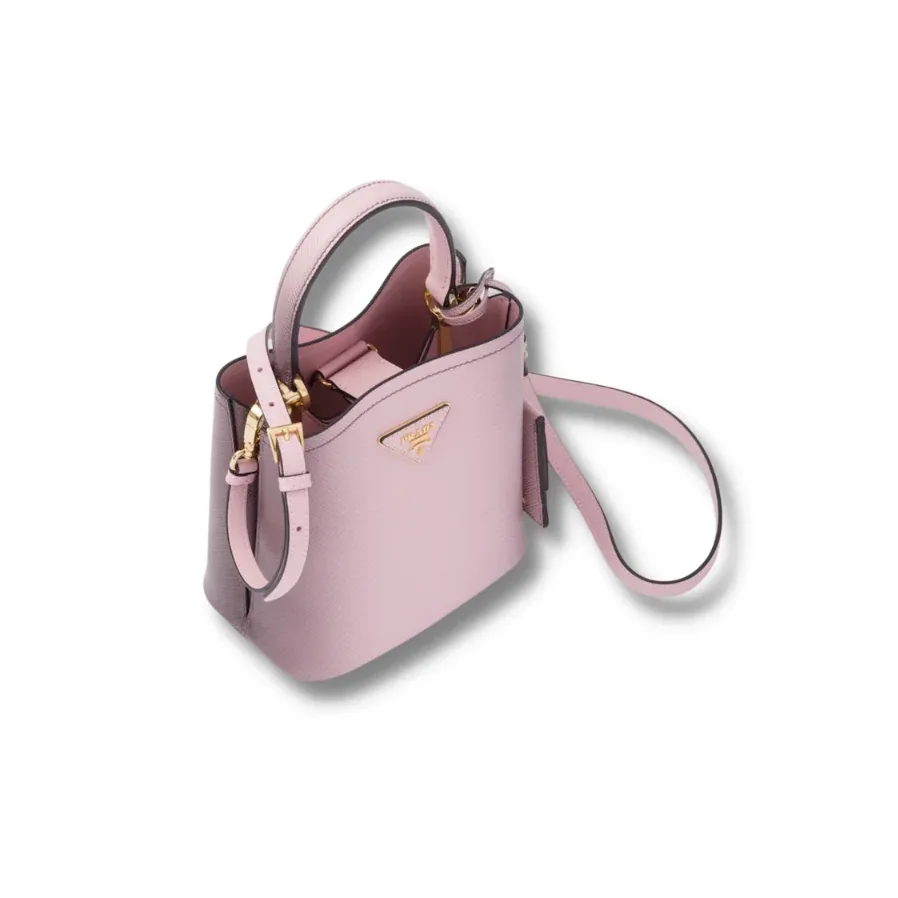 Small Prada Panier Saffiano Bag Pink 1BA217_2A4A_F03AJ_V_OSO