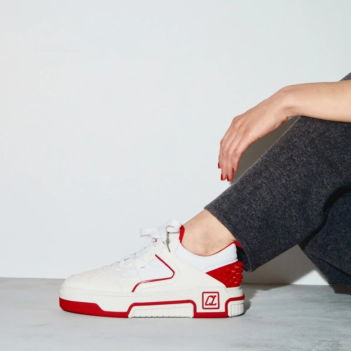 Christian Louboutin Astroloubi Sneakers White