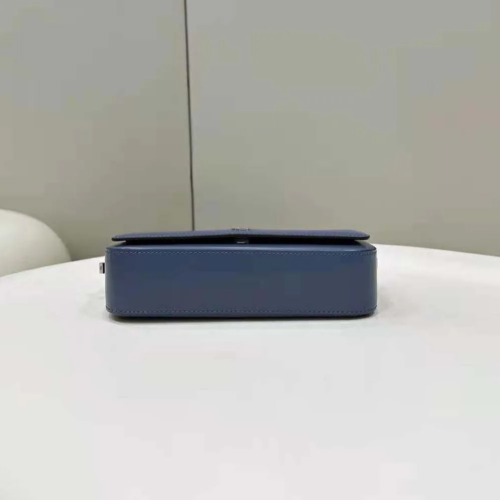 Fendi First Sight Blue Leather Mini Bag for Women Fendi First Sight Blue Leather Mini Bag for Women