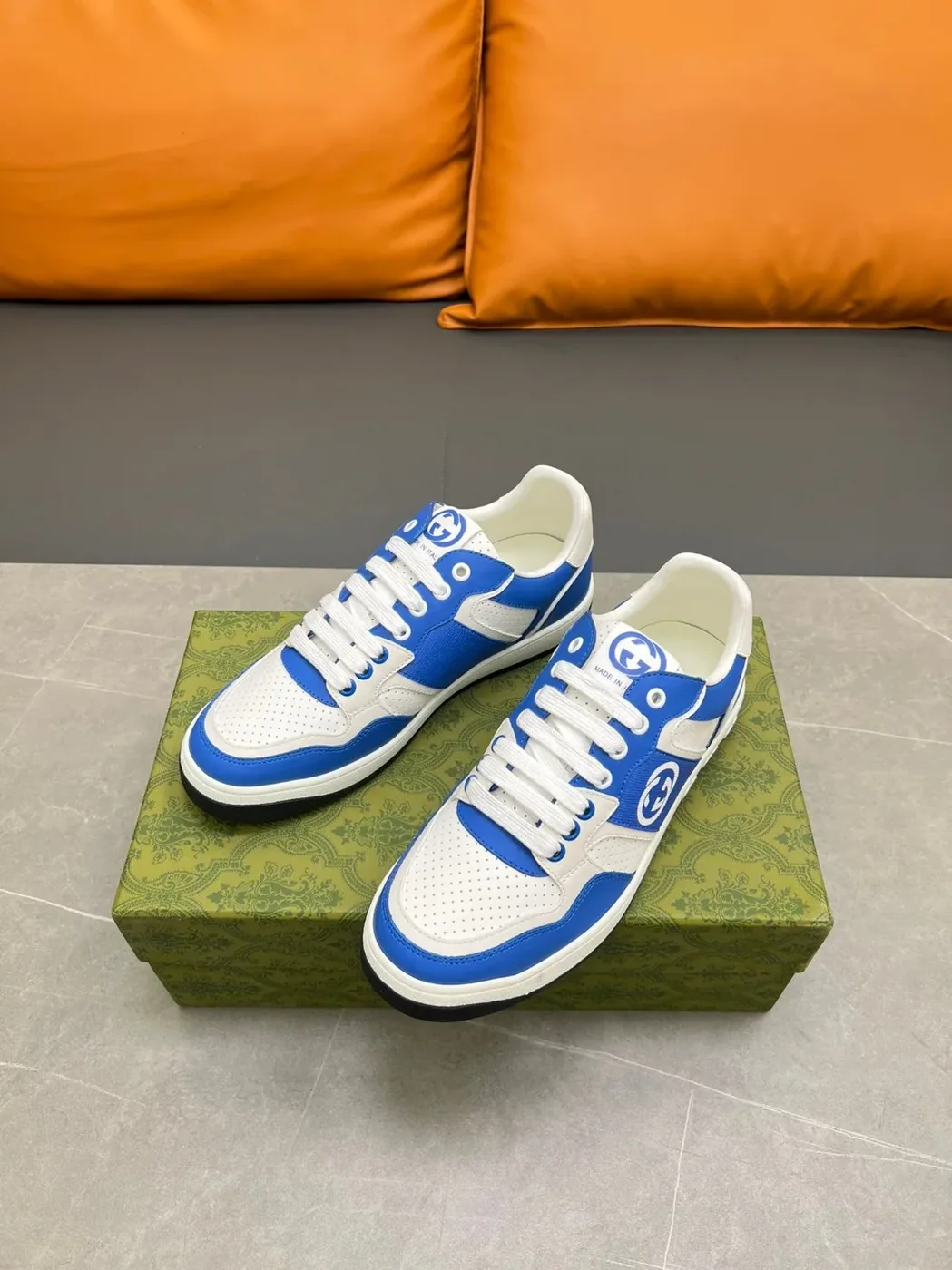 Gucci Mac80 Sneaker Blue Gucci Mac80 Sneaker Blue