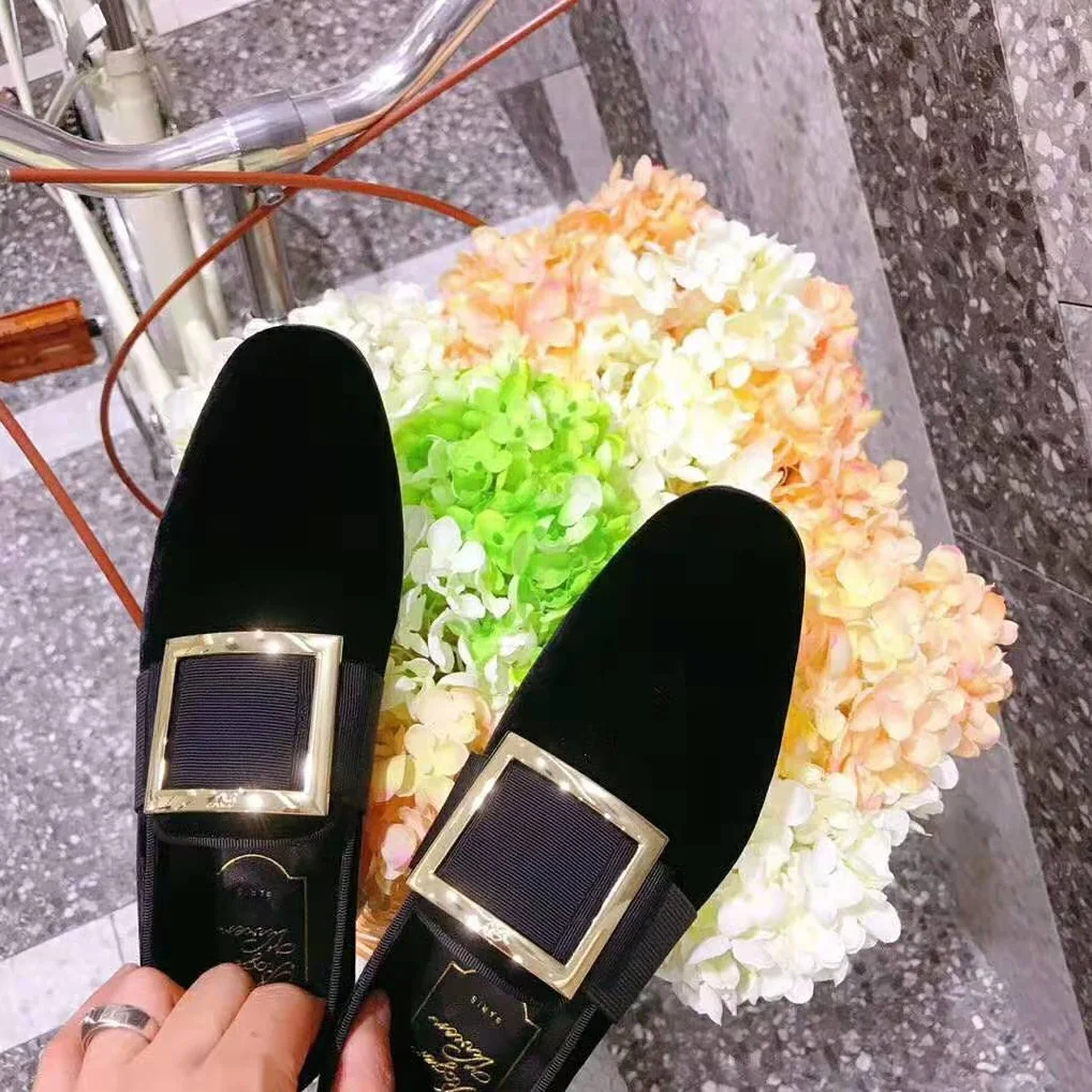 Roger Vivier Tuxedo Loafers for Women in Black