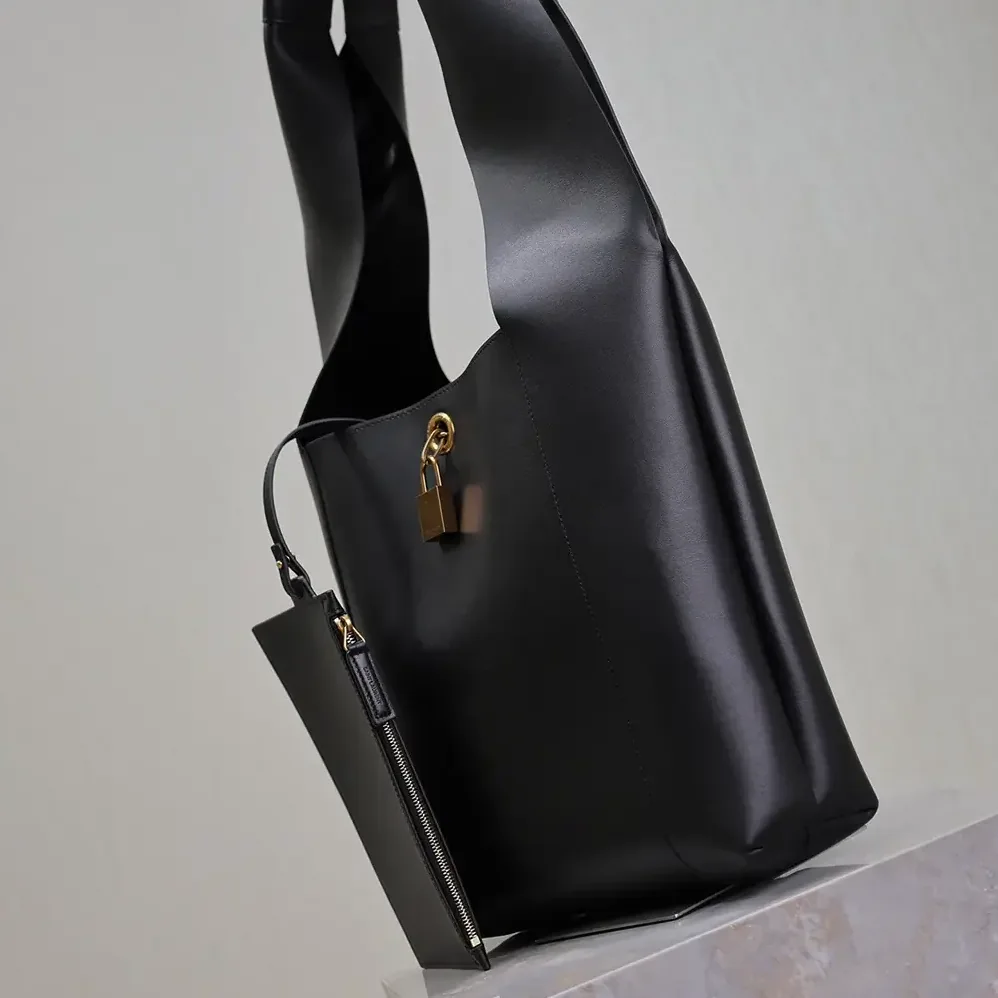 Saint Laurent YSL Tanger in Leather for Women Saint Laurent YSL Tanger in Leather for Women