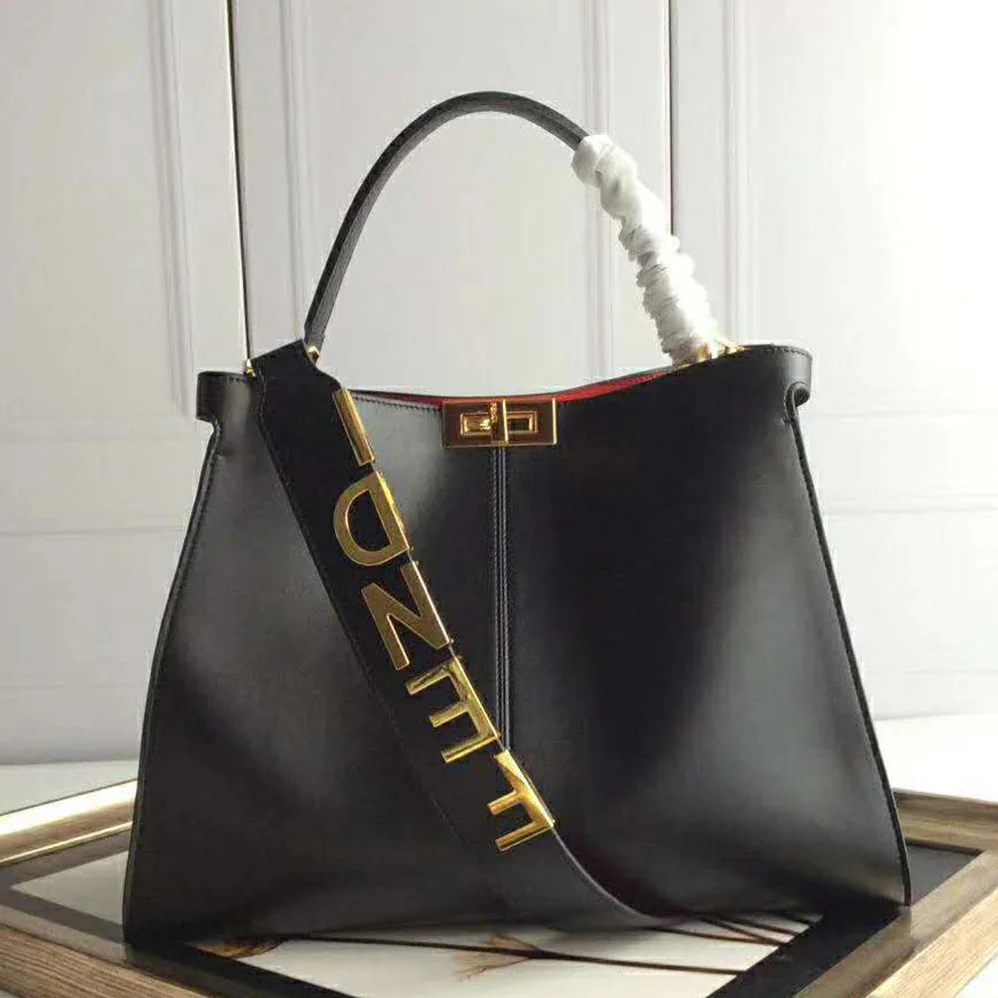 Fendi Peekaboo X-Lite Regular for Women in Black