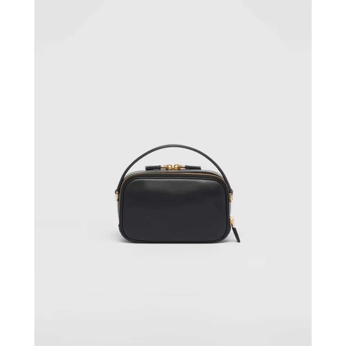 Prada Odette Leather Mini-Bag Black 1BH203_ASK_F0002_V_OVO- / 7.2 Inches