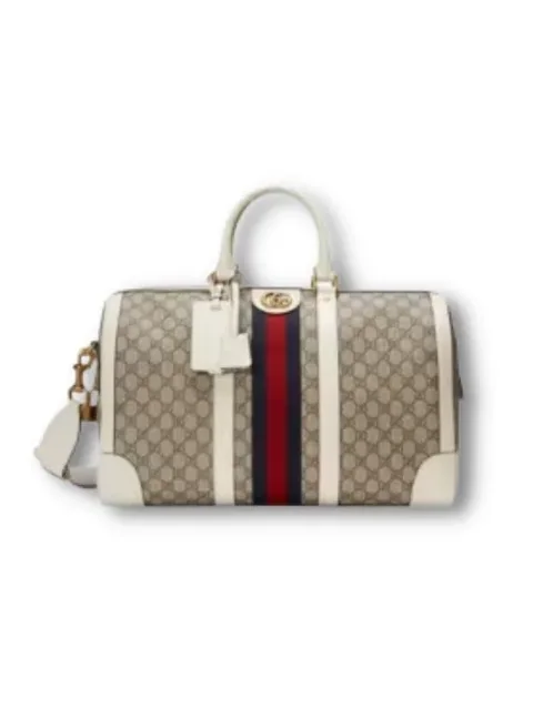 Gucci Ophidia Medium Duffle Bag Beige /