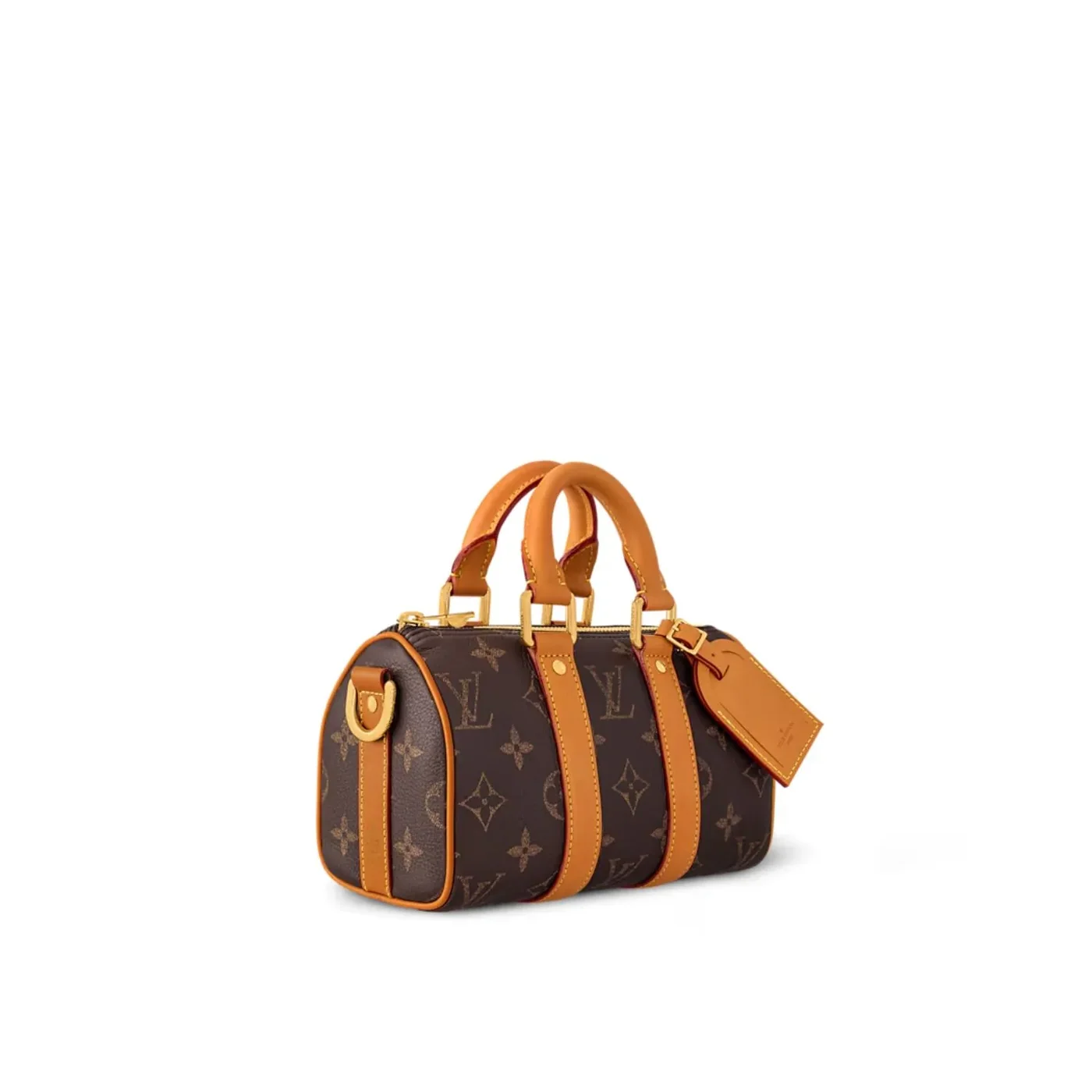 Louis Vuitton Keepall Bandouliere 25 Travel Bag in Brown Monogram Gold Hardware Louis Vuitton Keepall Bandouliere 25 Travel Bag in Brown Monogram Gold Hardware