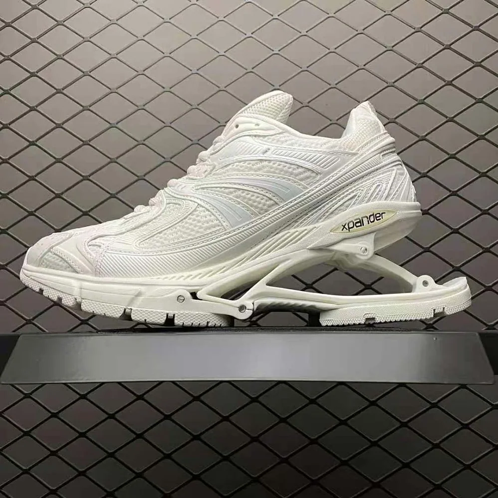 Balenciaga X-Pander Sneaker in White Mesh and Nylon for Women Balenciaga X-Pander Sneaker in White Mesh and Nylon for Women