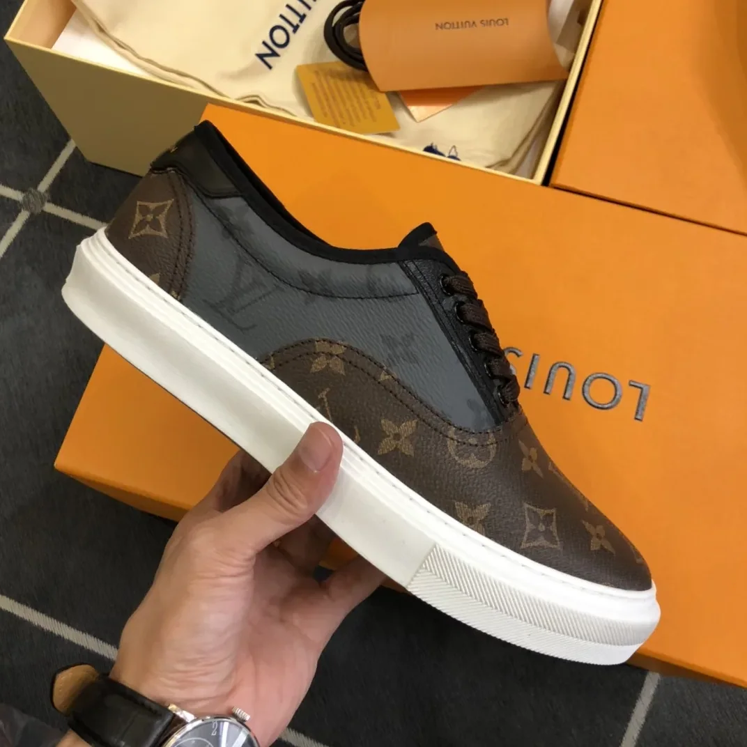 Louis Vuitton LV Trocadero Richelieu Sneaker Brown