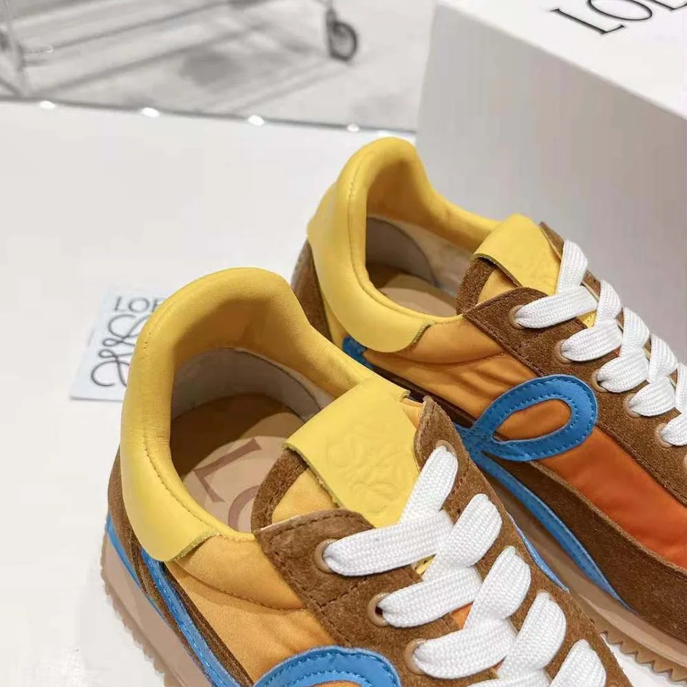 Loewe Flow Runner in Nylon and Suede for Men