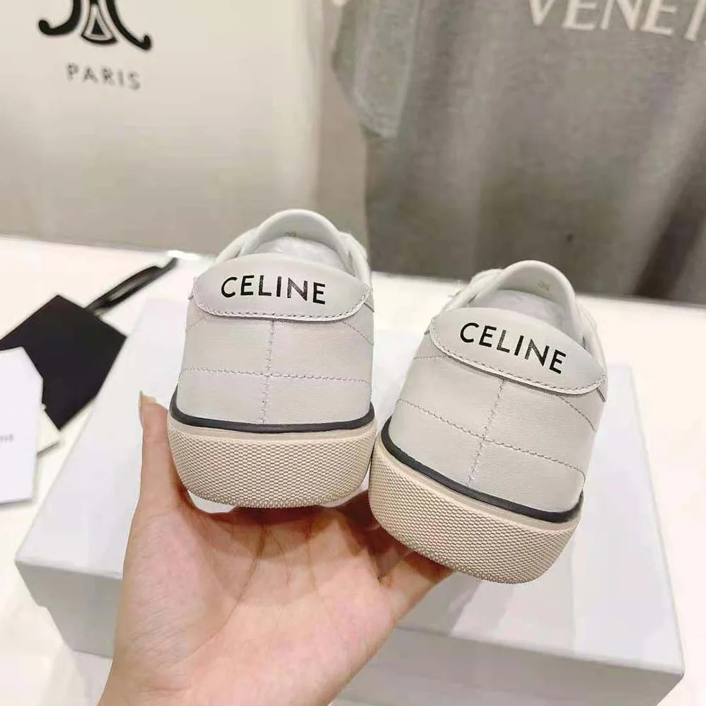 Celine As-01 Low Lace-up Celine Alan Sneaker in Calfskin for Unisex