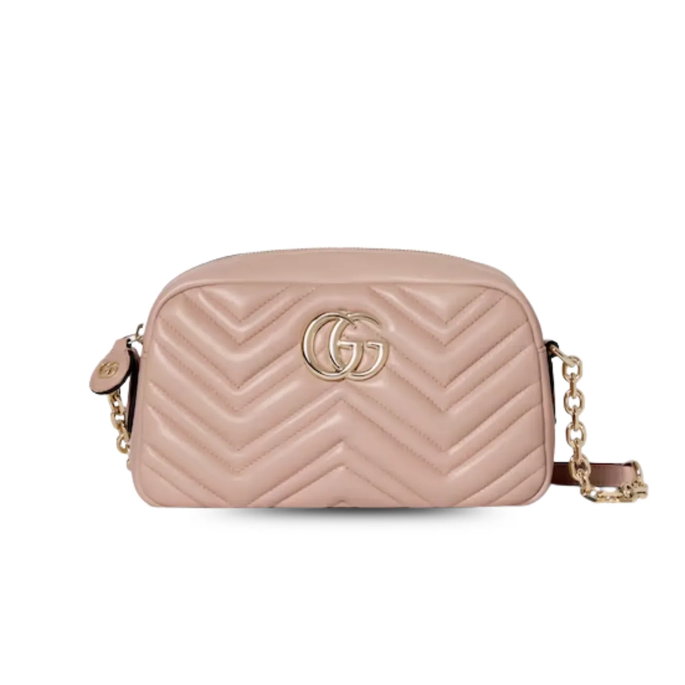Gucci Marmont Camera Small Shoulder Bag in Pink Beige Gold Hardware Gucci Marmont Camera Small Shoulder Bag in Pink Beige Gold Hardware