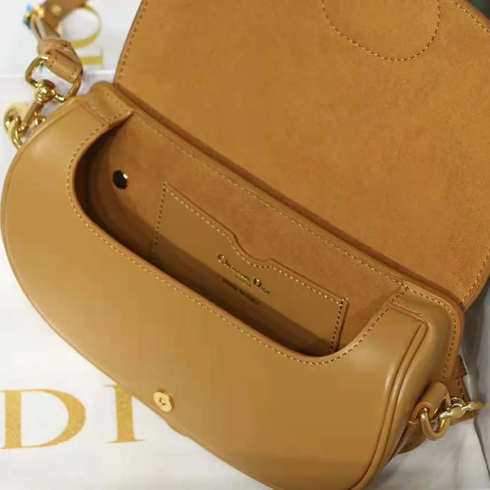 Dior Bobby East-West Bag Box Calfskin for Women in Brown Dior Bobby East-West Bag Box Calfskin for Women in Brown