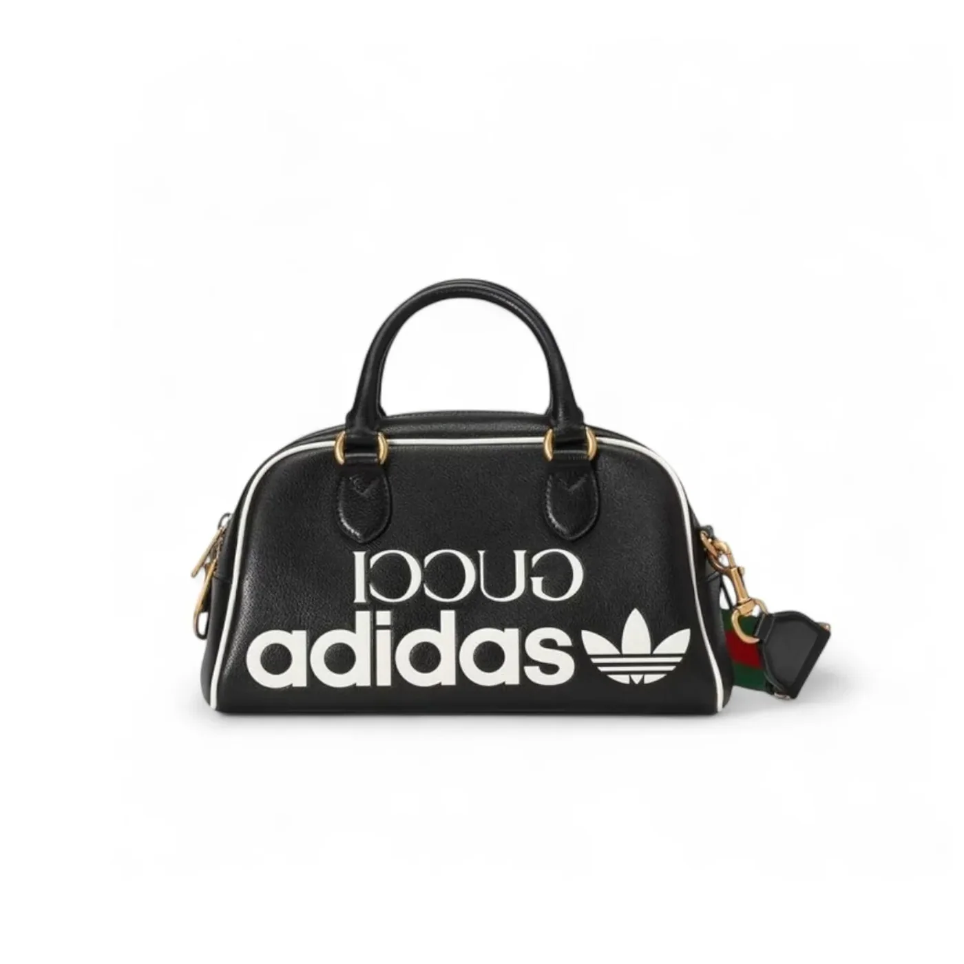 Gucci x Adidas Mini Duffle Bag Black / GG Gucci x Adidas Mini Duffle Bag Black / GG