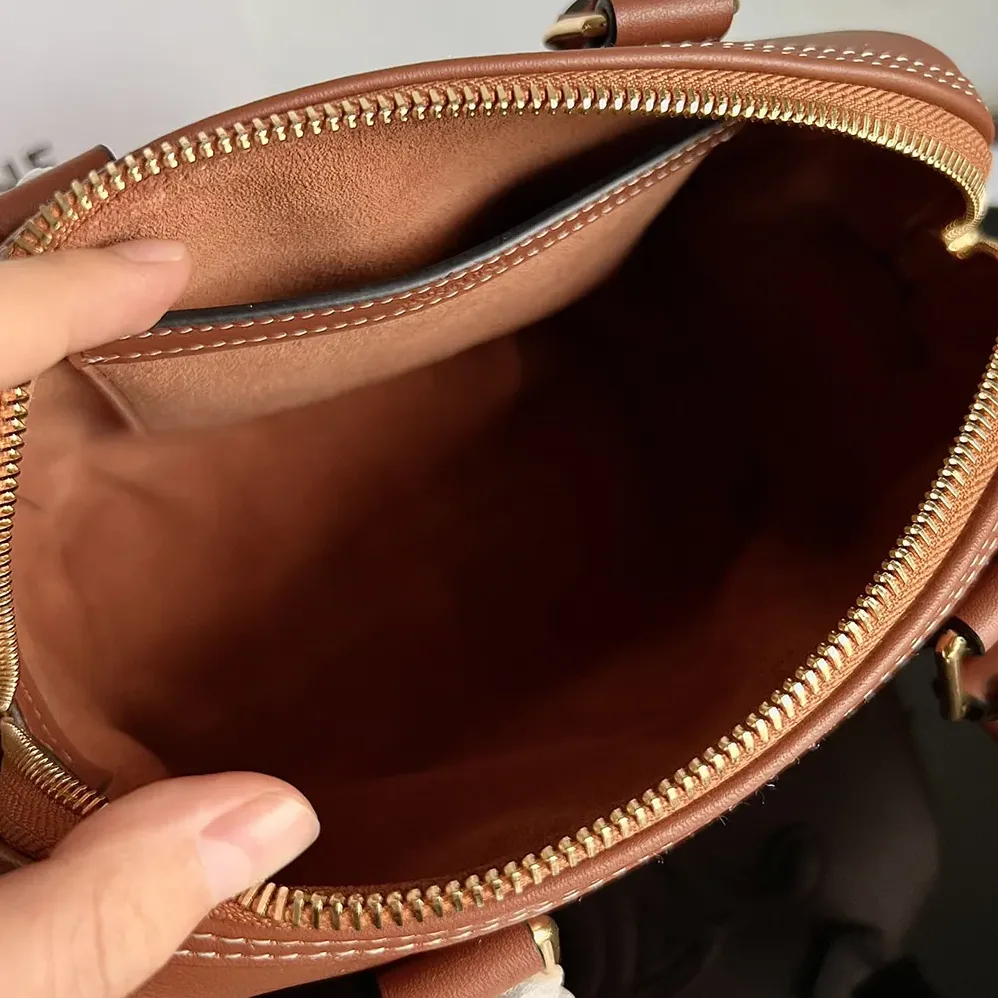 Celine Small Boston in Smooth Calfskin for Women in Brown Celine Small Boston in Smooth Calfskin for Women in Brown