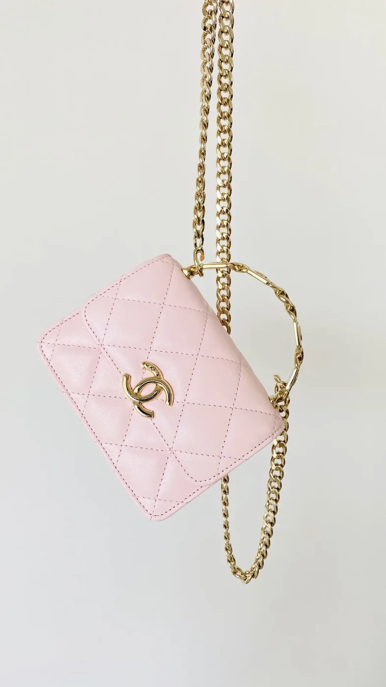 Chanel HAAS Mini Bag Pink 3,/9 Chanel HAAS Mini Bag Pink 3,/9