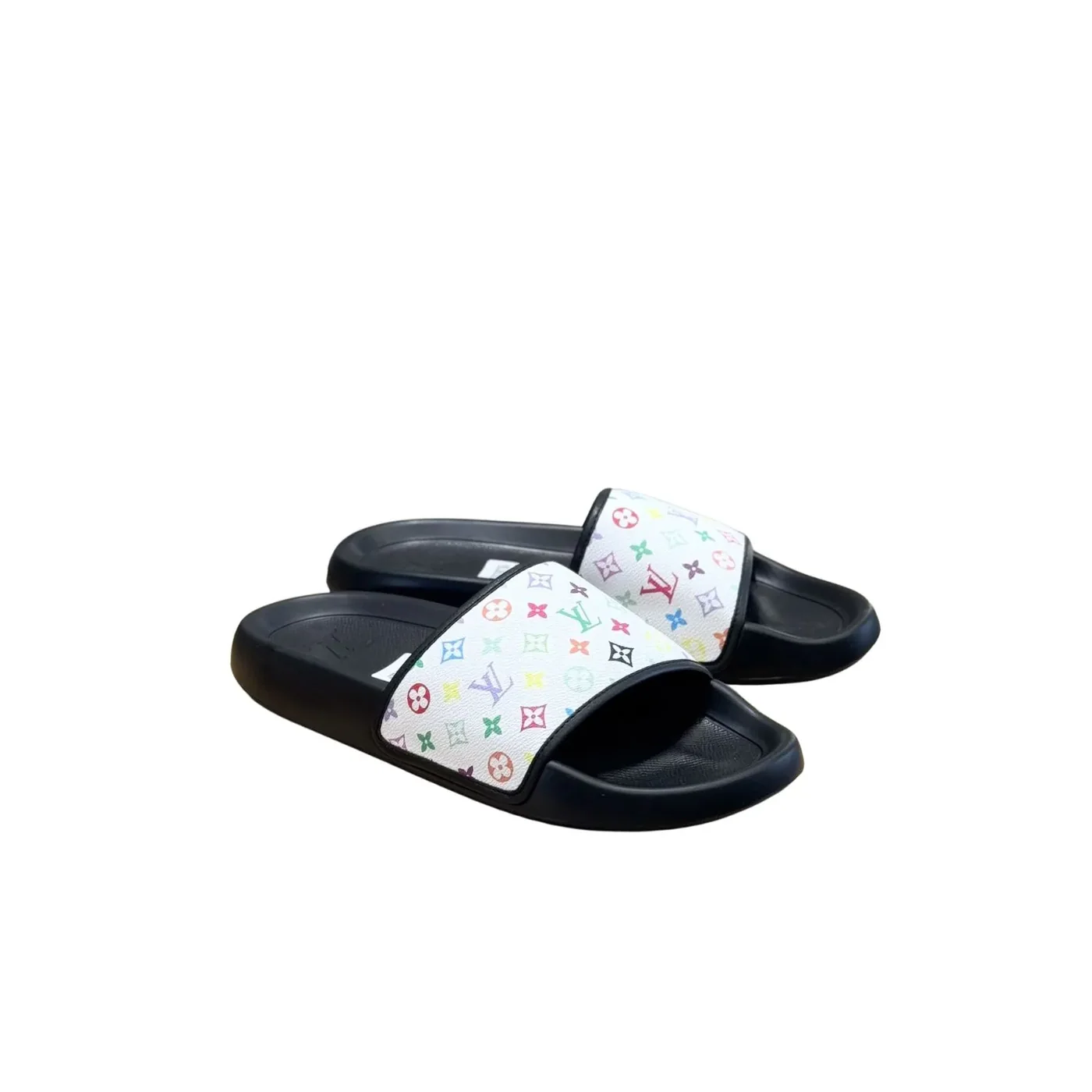 Louis Vuitton Waterfront Mule White Multicolored