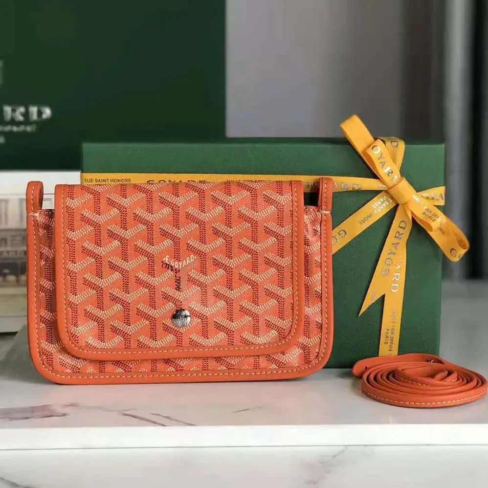 Goyard Plumet Pocket Wallet for Women in Orange