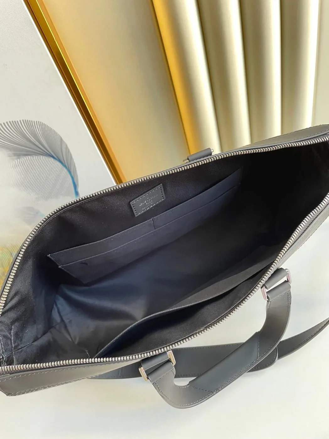 Louis Vuitton Briefcase Explorer Monogram Eclipse Canvas