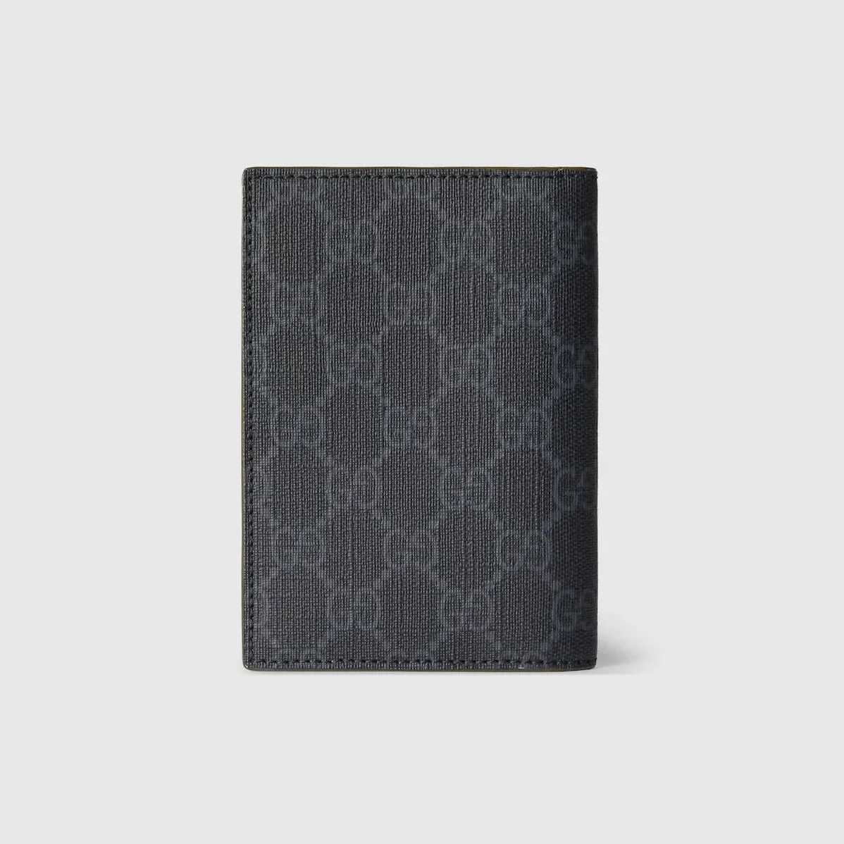 Gucci Passport Case With GG Detail Black /