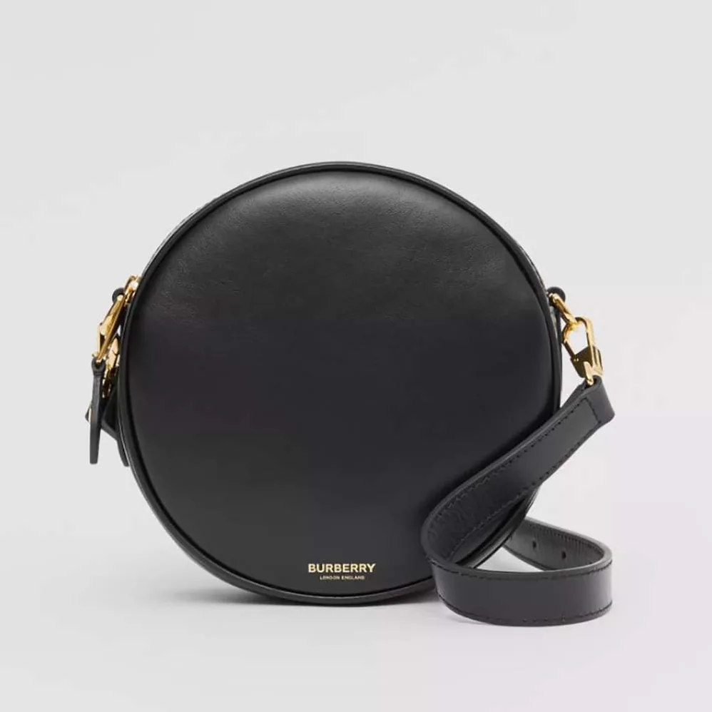 Burberry Leather Louise Bag for Women in Black Burberry Leather Louise Bag for Women in Black