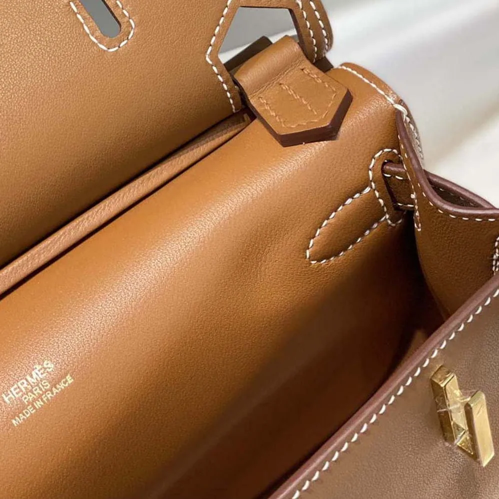 Hermes Jyspiere in Evercolor Leather for Women in Brown Hermes Jyspiere in Evercolor Leather for Women in Brown
