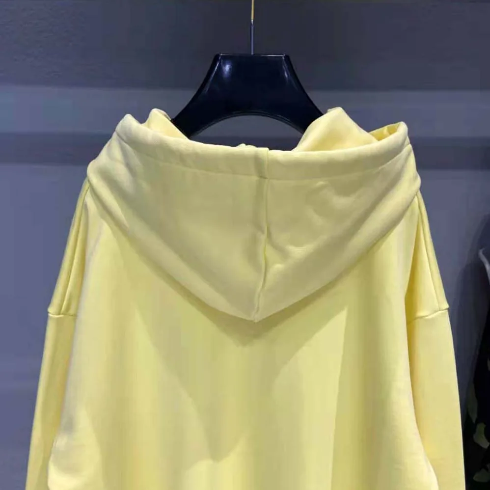 Celine Loose Celine Sweatshirt in Cotton for Women in Yellow Celine Loose Celine Sweatshirt in Cotton for Women in Yellow