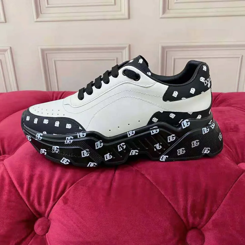 Dolce Gabbana D&G Calfskin Nappa Daymaster Sneakers for Unisex