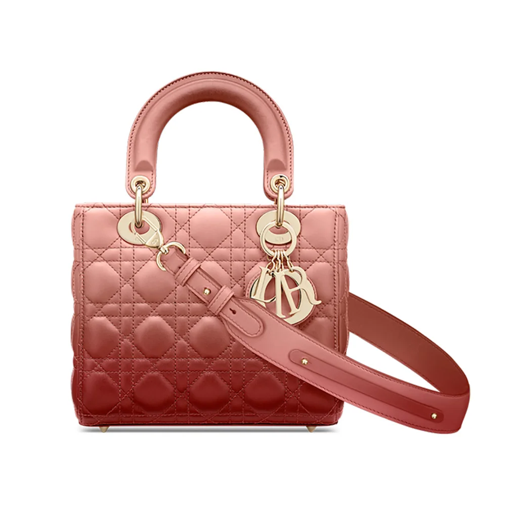Dior Lady Dior my Abcdior Bag Lndigo Gradient Cannage Lambskin for Women in Pink Dior Lady Dior my Abcdior Bag Lndigo Gradient Cannage Lambskin for Women in Pink