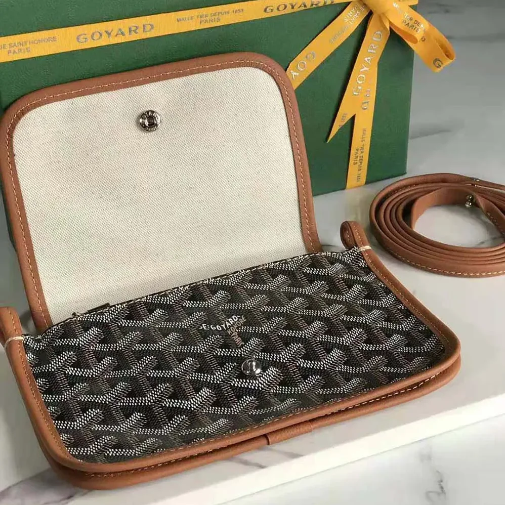 Goyard Plumet Pocket Wallet for Women in Brown