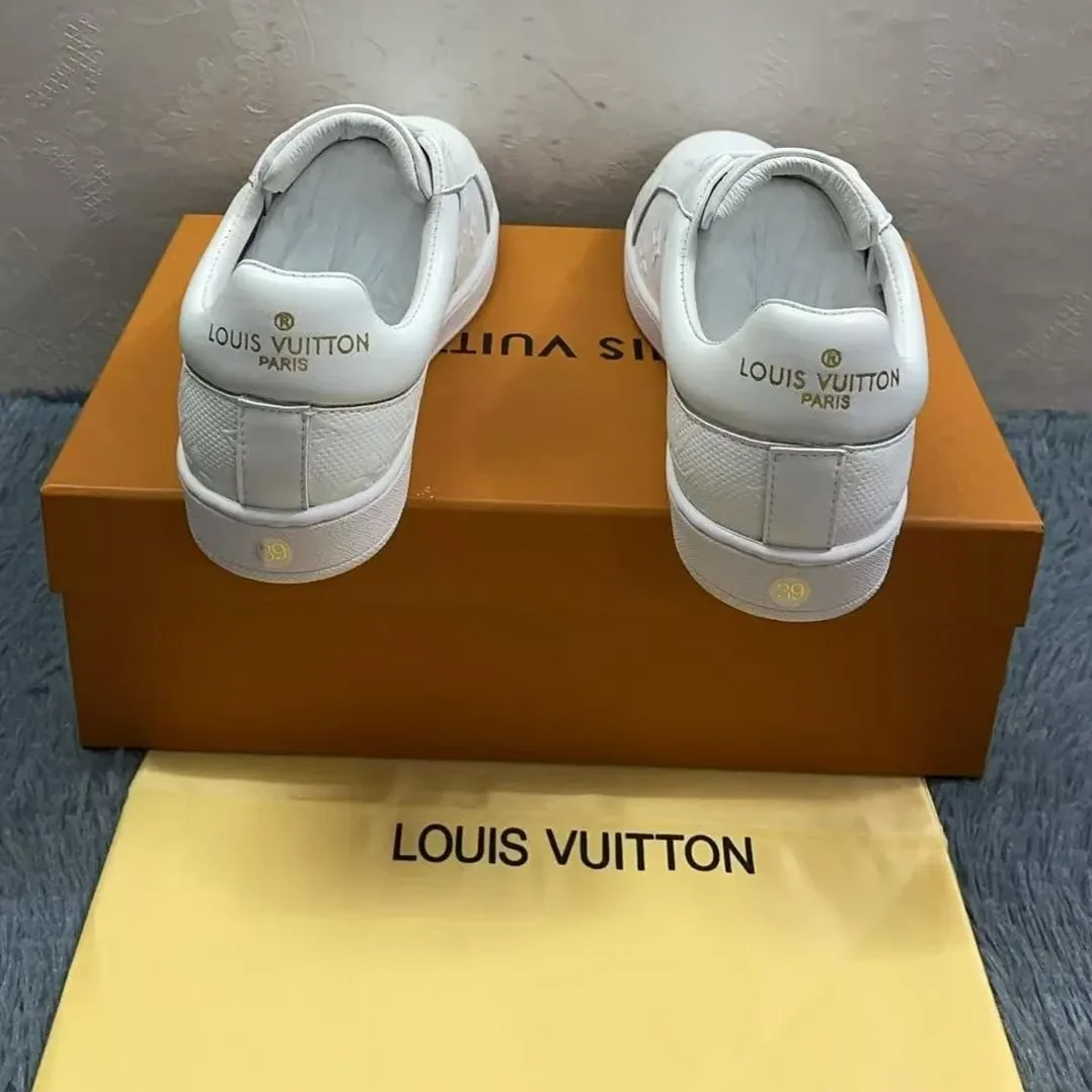 Louis Vuitton Luxembourg Sneaker White LV 1A8QER Louis Vuitton Luxembourg Sneaker White LV 1A8QER