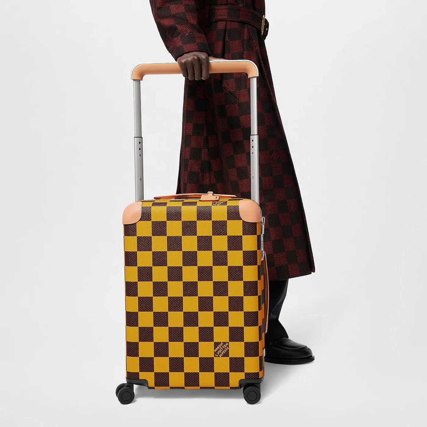 Louis Vuitton Horizon 55 Suitcase in Yellow Champagne Hardware Louis Vuitton Horizon 55 Suitcase in Yellow Champagne Hardware
