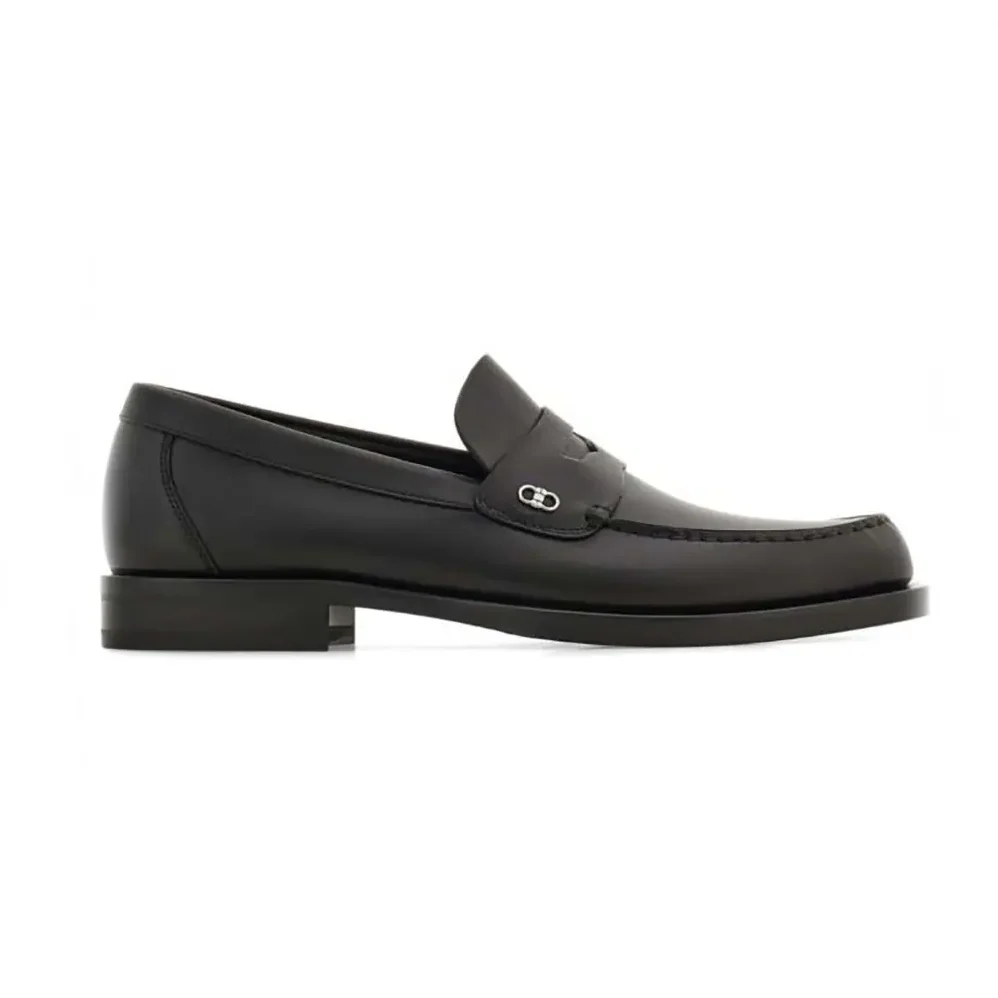 Salvatore Ferragamo Penny loafer with Gancini Ornament for Men Salvatore Ferragamo Penny loafer with Gancini Ornament for Men
