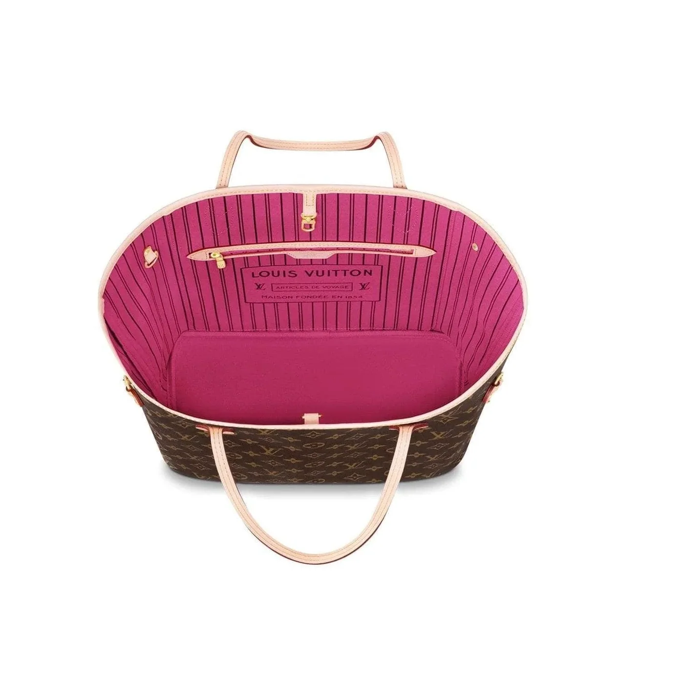 Neverfull MM Fuchsia