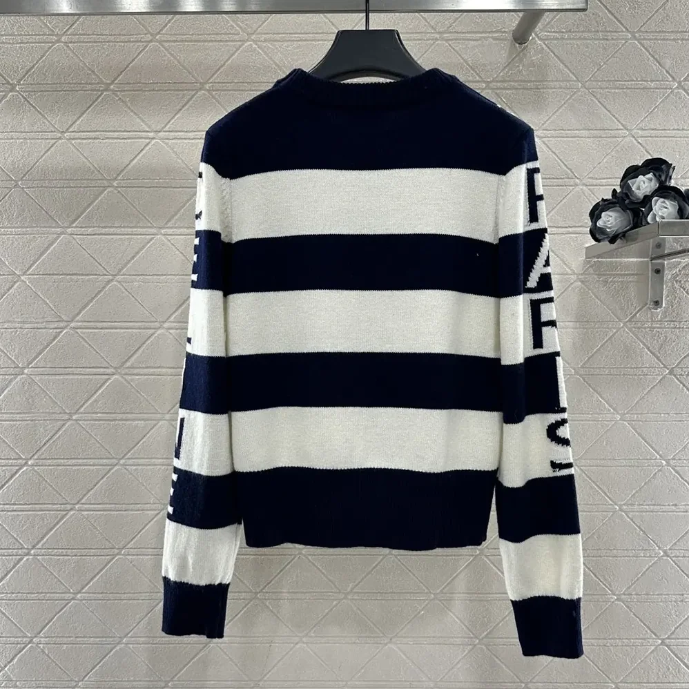 Celine Crewneck Sweater in Wool Cashmere for Women