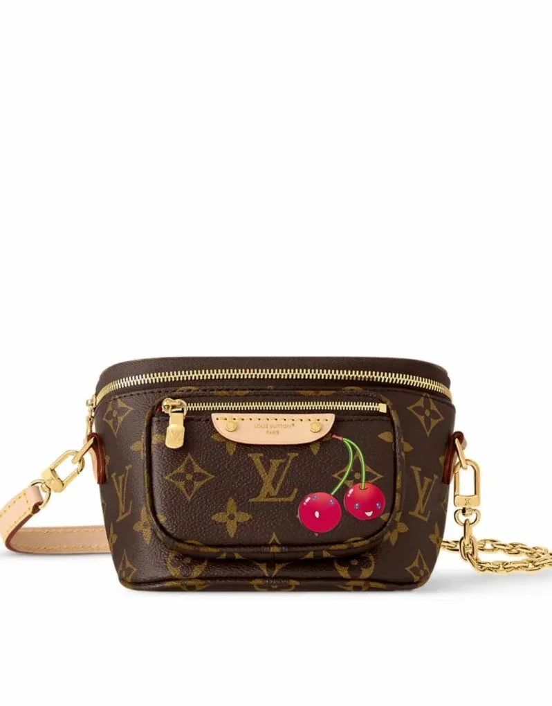 Louis Vuitton LV x TM Mini Bumbag Monogram / Louis Vuitton LV x TM Mini Bumbag Monogram /