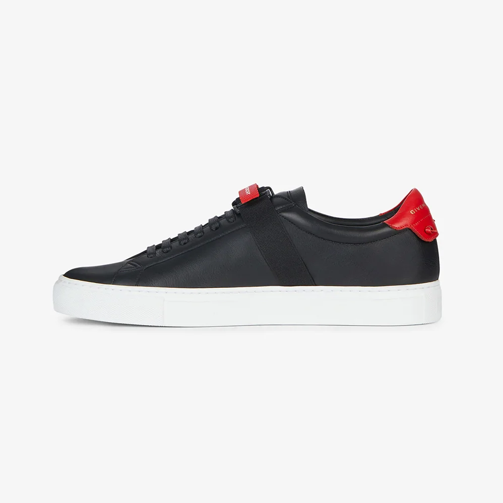 Givenchy Sneakers in Leather with Strap for Men in Black