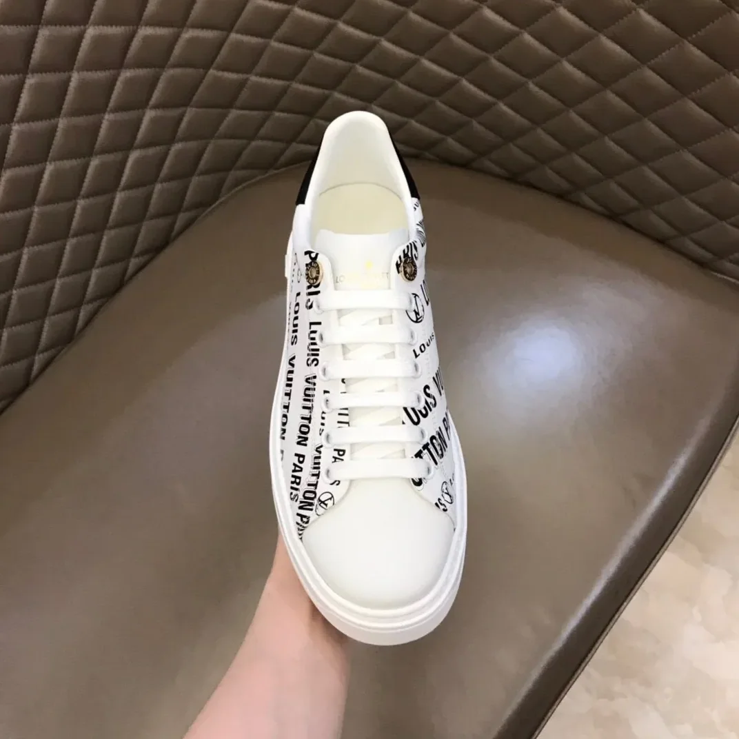 Louis Vuitton Time Out Sneaker Monogram Flowers Black 1A9D24 Louis Vuitton Time Out Sneaker Monogram Flowers Black 1A9D24