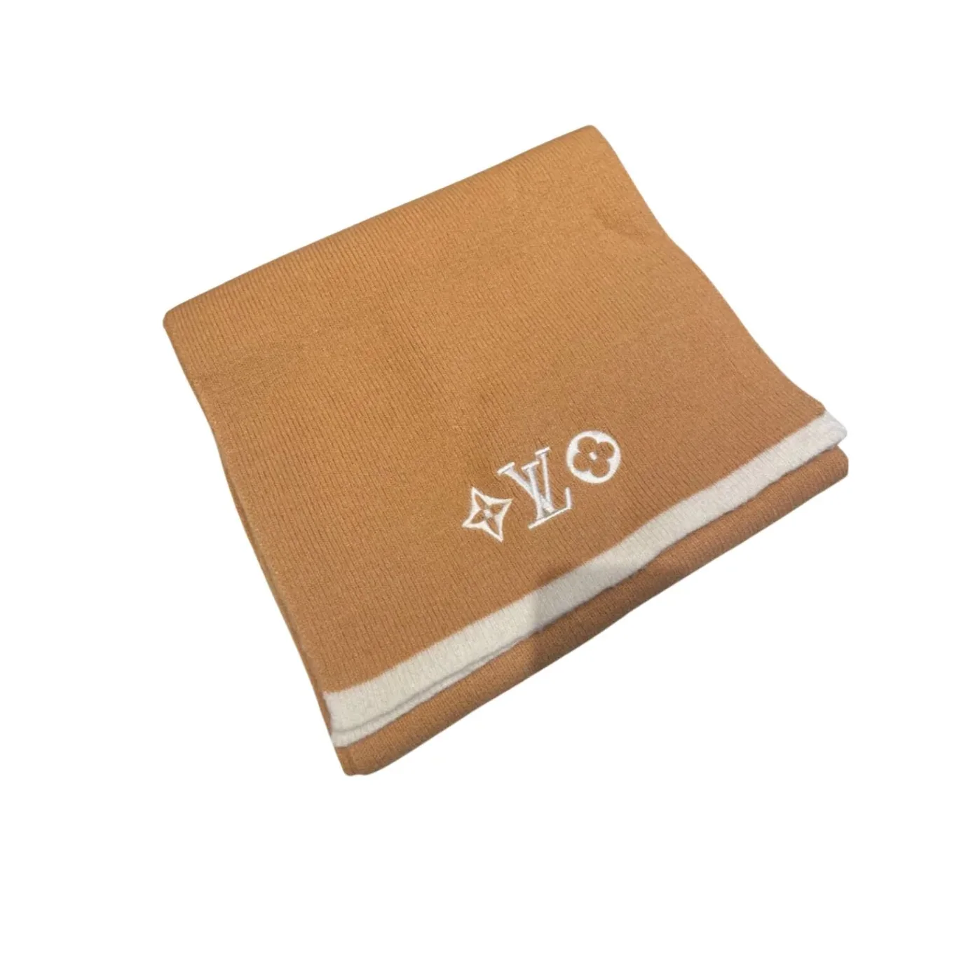 Louis Vuitton Vintage Scarf Lv Orange